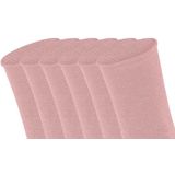 FALKE - Happy Sokken - Roze - Katoen - Multipack 6 Paren