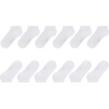 FALKE Gelukkig - Damessokken - Wit - Katoen - Multipack 6 Paar