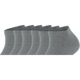 FALKE - Happy - Enkelsokken - Zacht - Katoen - 6-pack