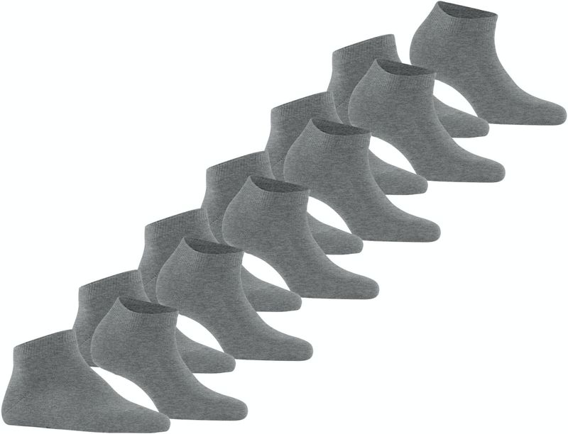 FALKE - Happy - Enkelsokken - Zacht - Katoen - 6-pack