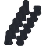 FALKE - Happy - Enkelsokken - Zacht - Katoen - Multipack van 6