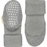FALKE Baby Cosyshoe antislip noppen merinowol huissokken pantoffels meisjes jongens grijs