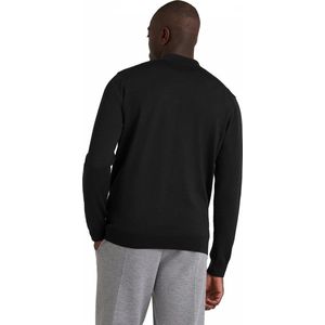 FALKE - Basic New Merino Zip - Cardigan - Zwart - Heren