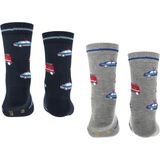 FALKE - Cars - Huissokken - Veelkleurig - Katoen - 2 Paar