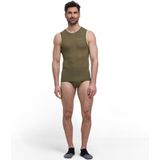 FALKE heren singlet Ultralight Cool - thermoshirt - groen (herb)
