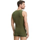 FALKE heren singlet Ultralight Cool - thermoshirt - groen (herb)