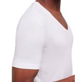 FALKE - Daily Comfort - T-Shirt - Wit - 2-Pack - Heren