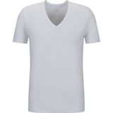 FALKE - Daily Comfort - T-Shirt - Wit - 2-Pack - Heren