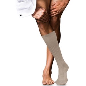 FALKE - Kniekousen No. 13 - Beige Wheat Melange - Heren - 1 Paar