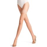 FALKE - Pure Matt 20 - Stay-up - Zwart - Gerecycled Polyamide