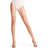 FALKE - Pure Matt 20 - Stay-up - Zwart - Gerecycled Polyamide