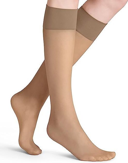 FALKE Pure Matt transparant 20 Denier pantykousen dames beige - Maat 35-38