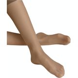 FALKE Pure Matt duurzaam mat transparant 20 Denier pantykousen dames beige - Maat 39-42
