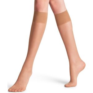 FALKE Pure Matt duurzaam mat transparant 20 Denier pantykousen dames beige - Maat 39-42
