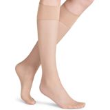 FALKE Pure Matt duurzaam mat transparant 20 Denier pantykousen dames beige - Maat 35-38