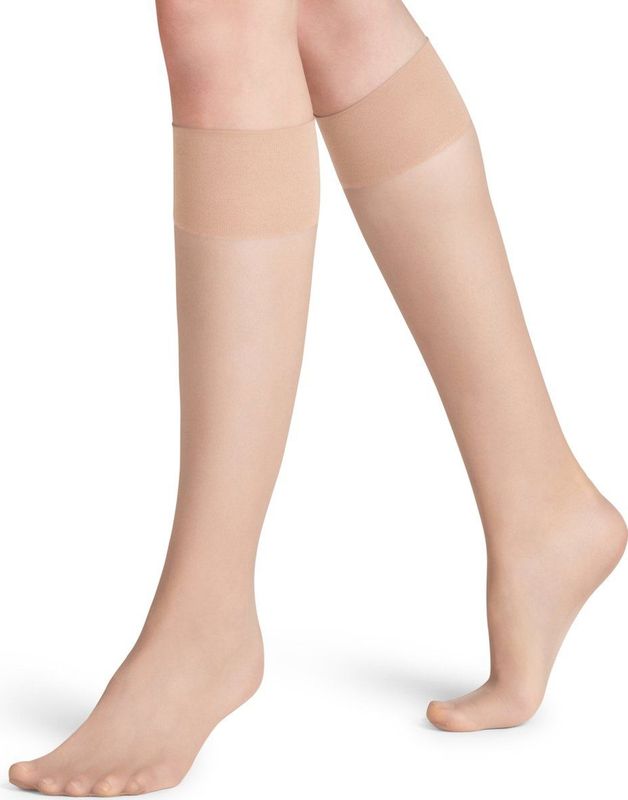 FALKE Pure Matt duurzaam mat transparant 20 Denier pantykousen dames beige - Maat 35-38
