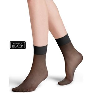 FALKE - Pure Matt - Pantykousjes - Zwart - 20 DEN, Gerecycled Polyamide