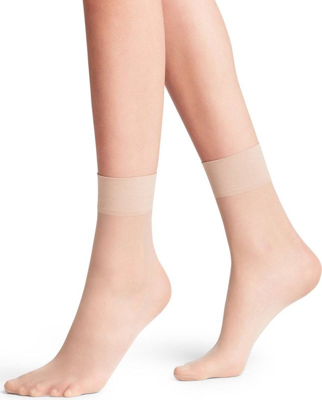 FALKE - Pure Matt 20 - Steunkousen - Transparant - Gerecycled Polyamide