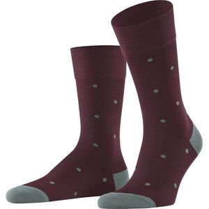FALKE - Dot - Sokken - Rood Barolo - Katoen - 1 Paar