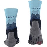 FALKE TK2 Wandelsokken - Blauw - Wolmix - Medium Padding