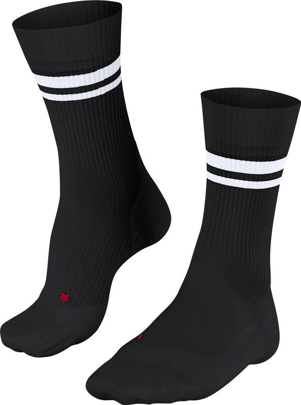 FALKE TE4 Classic Tennissokken anti blaren, lichte padding katoen sportsokken heren zwart - Maat 44-45