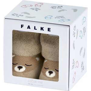 FALKE Baby Bear - Huissokken - Beige - Katoen Pluche