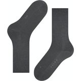 FALKE Sensitive New York comfort band, geschikt voor diabetici lyocell sokken heren grijs - Maat 39-42