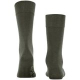 FALKE - Sensitive New York - Huissokken - Groen Military - So lyocell met Comfort Tailleband