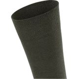 FALKE - Sensitive New York - Huissokken - Groen Military - So lyocell met Comfort Tailleband