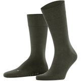 FALKE - Sensitive New York - Huissokken - Groen Military - So lyocell met Comfort Tailleband