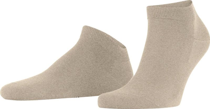 FALKE - ClimaWool - Sneakersokken - Beige - Maat 45-46