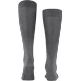 FALKE - Tiago - Kniekousen - Grijs Steel Melange - Katoen, Antislipzool, 1 Paar, 43-44