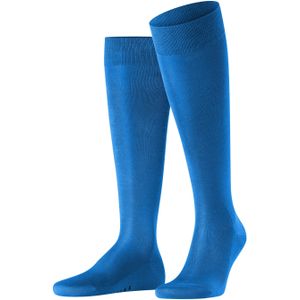 FALKE Tiago heren kniekousen, saffierblauw (sapphire)