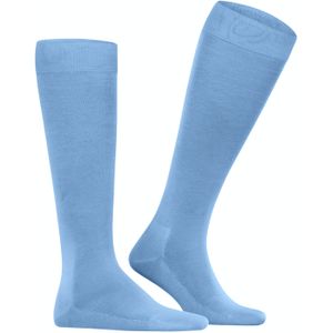 FALKE Tiago heren kniekousen - blauw (cornflower blue)