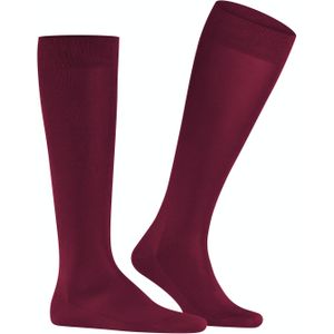 FALKE Tiago heren kniekousen - donkerrood (barolo)