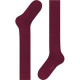 FALKE - Tiago - Kniekousen - Donkerrood - Hoogwaardig Fil d'Ecosse-garen