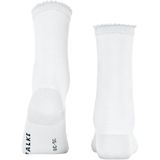 FALKE Bold Dot Huissokken - Wit - Biologisch Katoen