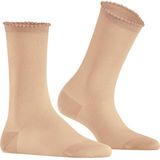 FALKE - Bold Dot - Damessokken - Beige - Biokatoen, Versterkte Belastingszones