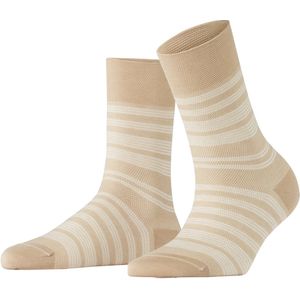 FALKE - Sunset Stripe - Damessokken - Blauw - Katoen