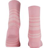 FALKE - Sunset Stripe - Damessokken - Blauw - Duurzame Lyocellmix