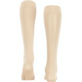 FALKE - Cotton Touch - Kniekousen - Beige - Effen - 1 Paar