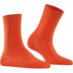 FALKE - Cotton Touch - Huissokken - Oranje - Katoen, 1 Paar