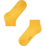 FALKE - Cotton Touch - Korte Sokken - Geel - Ademend, Duurzaam, Platte Teennaad