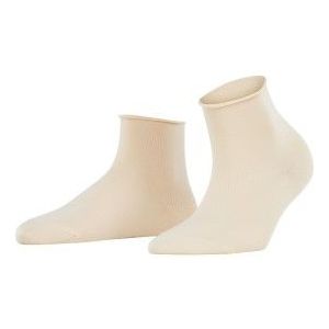 FALKE Dames Sokken Cotton Touch W Sso katoen eenkleurig 1 paar, Beige Cream 4011, 35-38