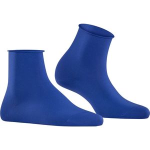 FALKE - Cotton Touch W SSO - Korte Damessokken - Blauw - Milieuvriendelijk