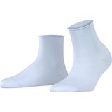 FALKE - Cotton Touch W - Korte Damessokken - Blauw - 1 Paar - Milieuvriendelijk