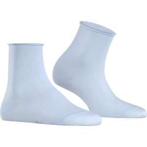 FALKE - Cotton Touch W - Korte Damessokken - Blauw - 1 Paar - Milieuvriendelijk