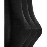 FALKE - Cool 24/7 - Herensok - Zwart - Katoen - Ventilerend