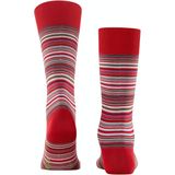 FALKE Microblock - Herensokken - Rood - Katoen - 1 Paar