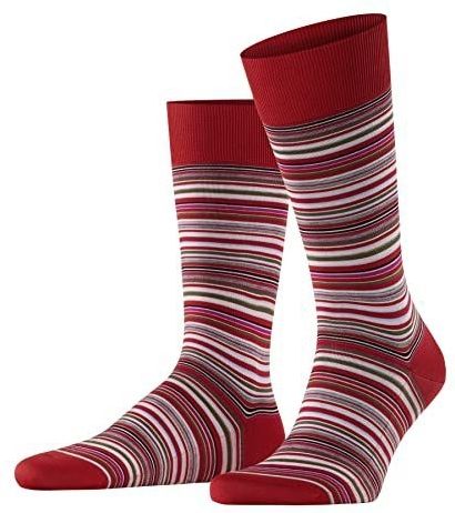 FALKE Microblock - Herensokken - Rood - Katoen - 1 Paar